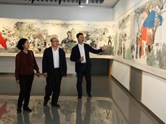 致公党广西区委领导到我校调研