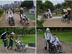 离退处党委离休党支部、在职党支部联合开展 “感党恩跟党走 我看南宁新貎”主题党日活动