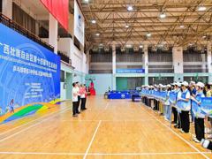 广西第十四届学生运动会乒乓球项目（中学组、区直中职组）比赛在我校开赛
